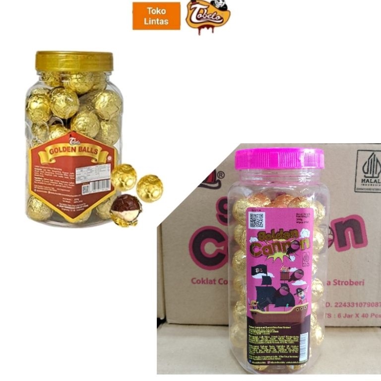 

Diskon Spesial Coklat Tobelo Golden Balls Golden Canon Cokelat Toples