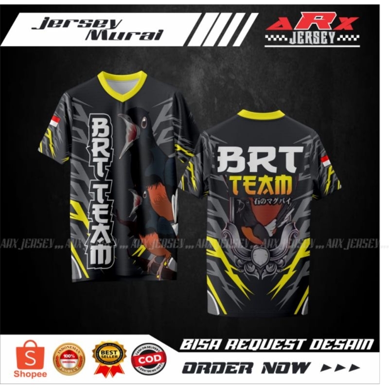 jersey burung murai batu costom.full printing
