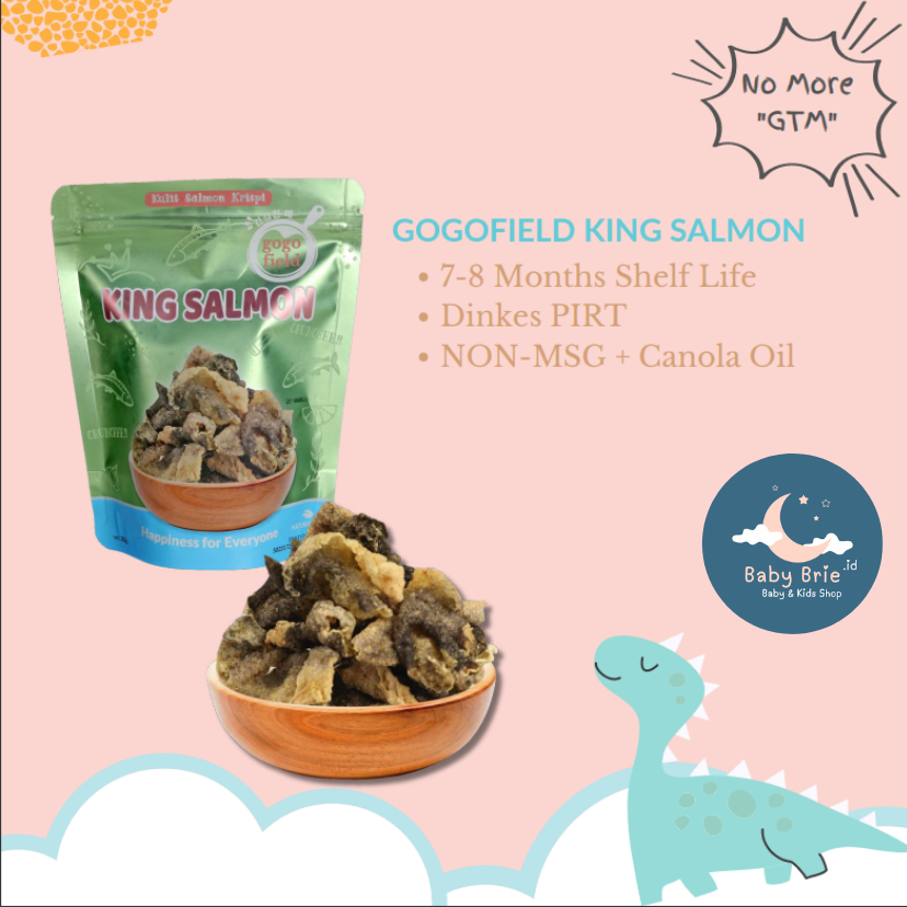 

Gogofield King Salmon 30gr / Kulit Salmon Krispi/ Ikan Salmon