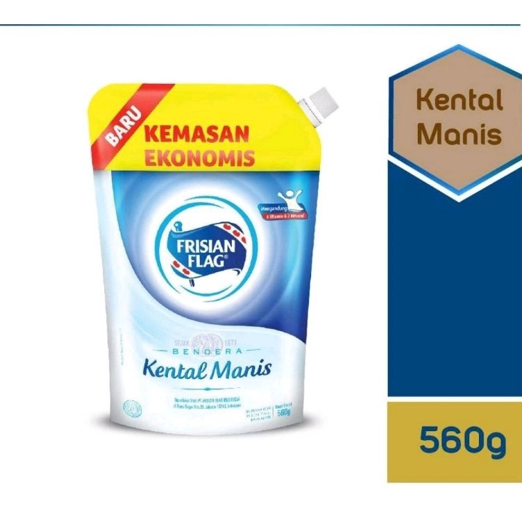 

Wow banget SUSU FRISIAN FLAG KENTAL MANIS POUCH 545 GRAM