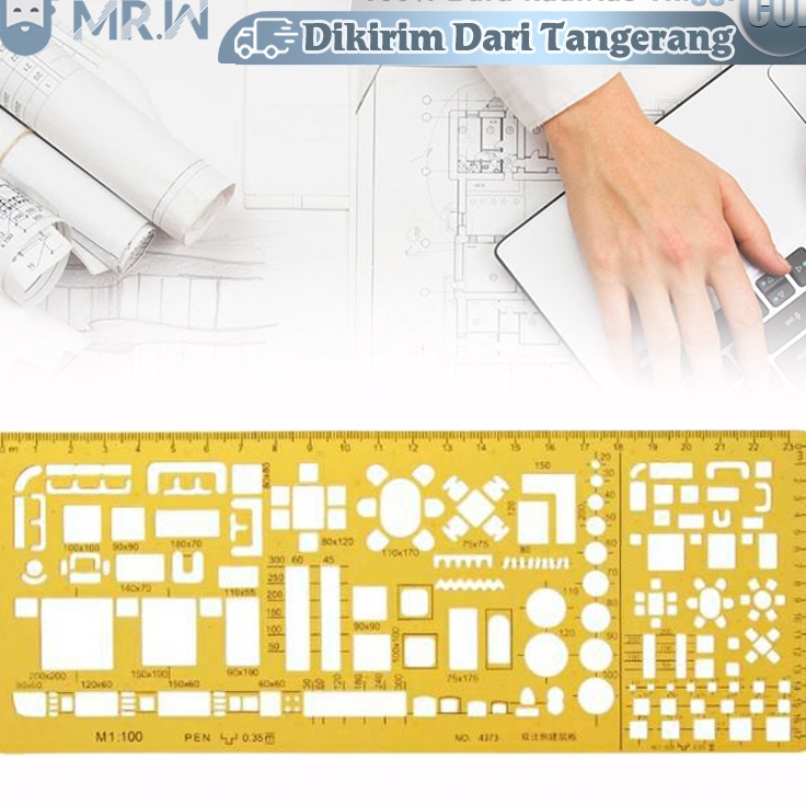 

Harga Favorit JSH Penggaris Template Arsitektur Skala 11 12 Penggaris Sablon Mal Mebel Furniture Jinsihou 4373