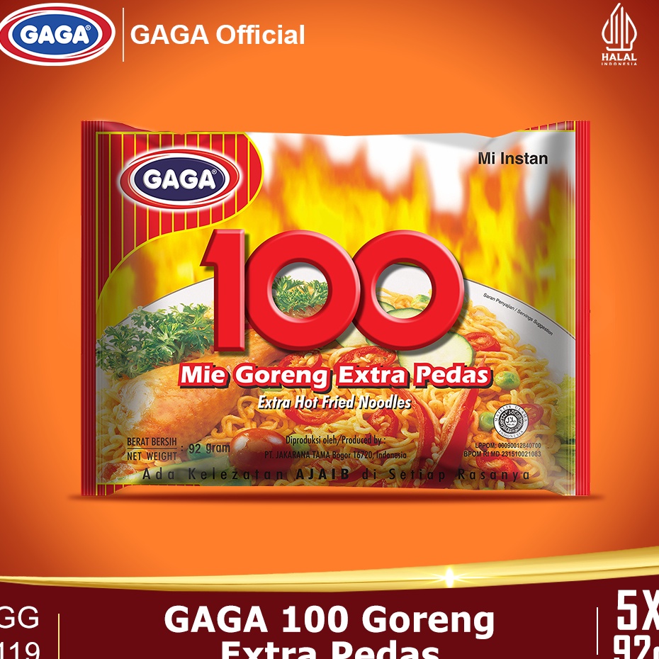 

Serba baru GAGA 1 Extra Pedas 5pcs GG119