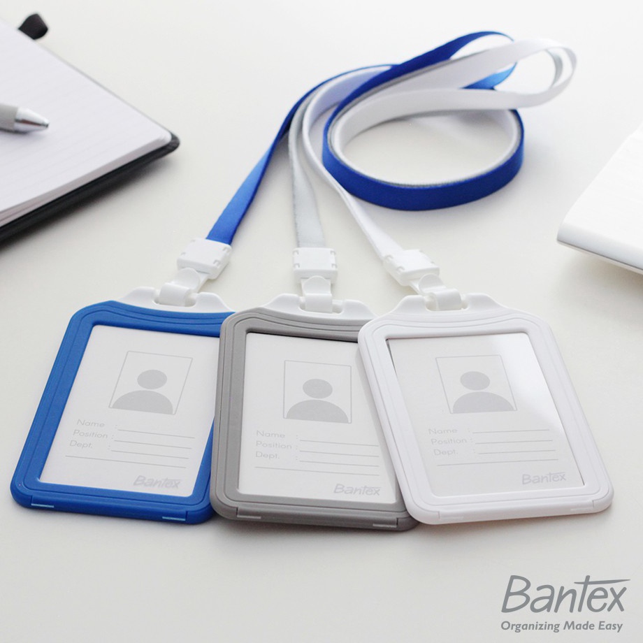 

Diskon Besar Bantex Dual Side ID Card Holder Lanyard Portrait 8881