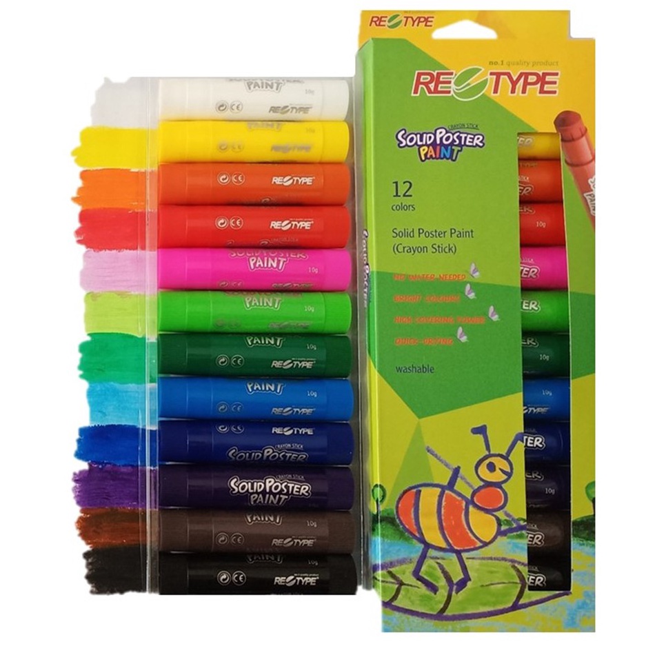 

Paket Populer Retype Solid Poster Colour Paint