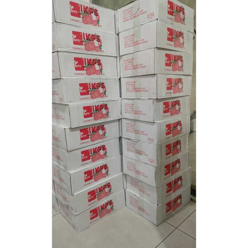 

Produk Ekslusif IKPS Lychee Leci Kaleng 1 dus isi 12 kaleng 12 x 567gr