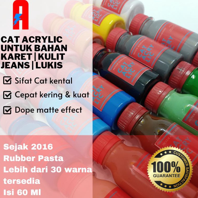 

Paket Terbaik Cat Acrylic paint Sepatu Kulit midsole rubber canvas