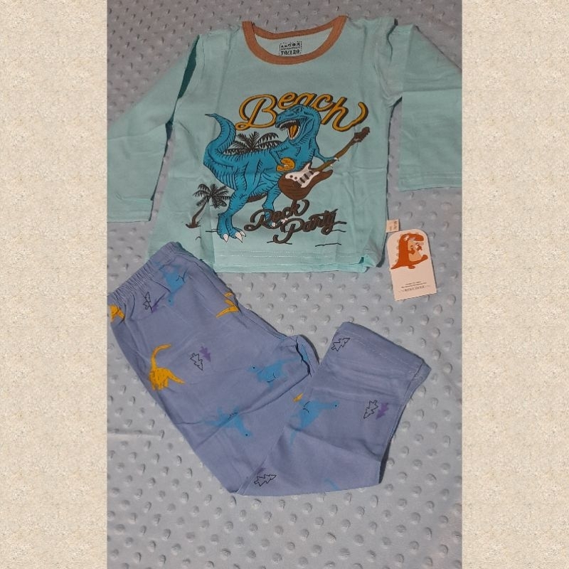 pp organik tingkat 2, set harian anak cowok dan cewek junior