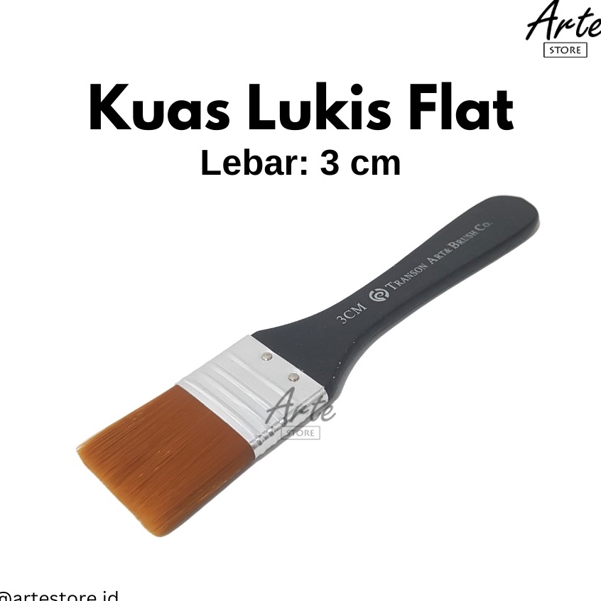 

Garansi Aman Kuas Lukis Flat Brush 3 cm