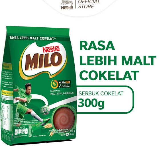 

More Info Here MILO ACTIVGO Susu Coklat Pouch 3g