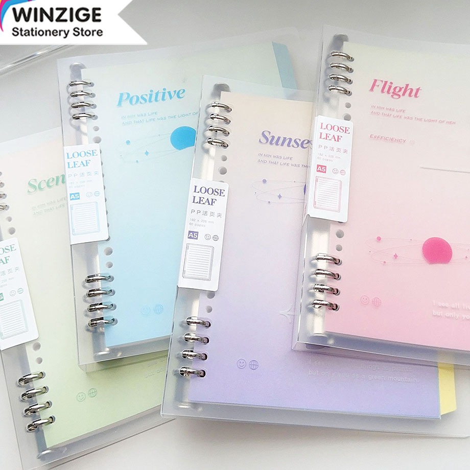 

Promo Terupdate Winzige A5 B5 Notebook Buku Binder Buku Tulis Sekolah Lucu Buku Loose Leaf Notebook Aesthetic Binder Kuliah
