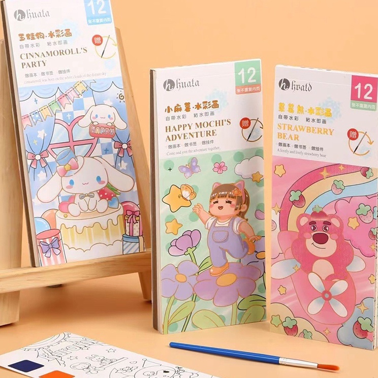 

Grosir Gembira HOT Lukisan Cat Air Kreatif Guas Lukisan Buku Grafiti Kartun Buku Lukisan Anakanak Buku Lukisan Cat Air Kertas Lukisan Anakanak Buku BuiltIn Alat Lukisan Cat