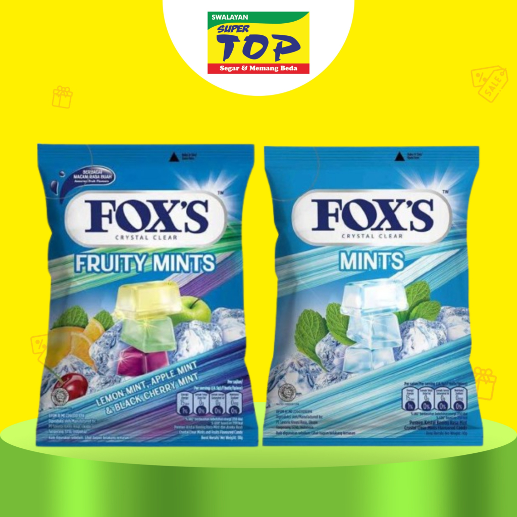 

~TOP~ FOXS PERMEN RASA FRUITY MINTS DAN MINTS 90GR