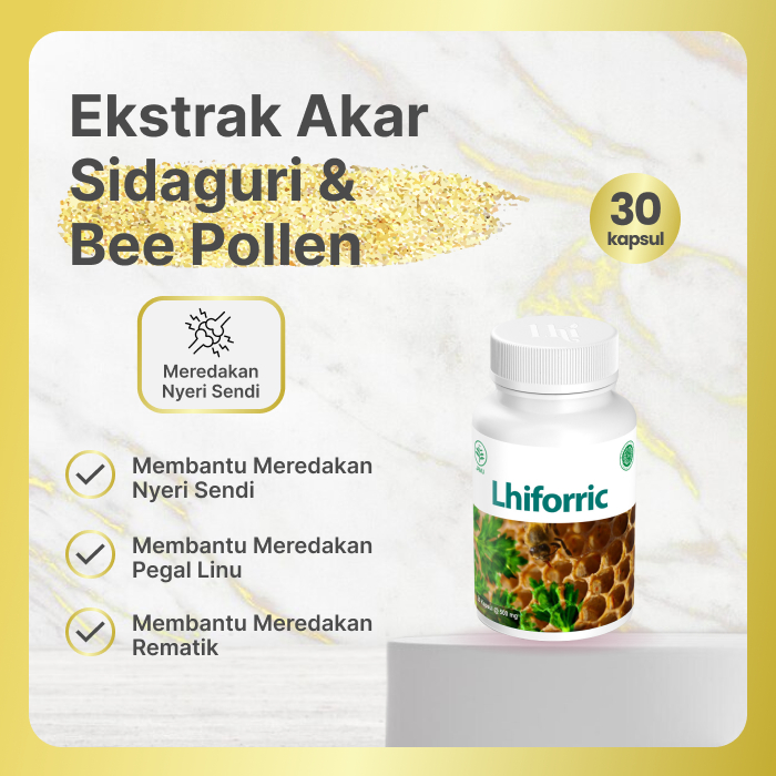Lhiforric obat pegel linu sendi dan nyeri otot bisa atasi Rematik herbal BPOM