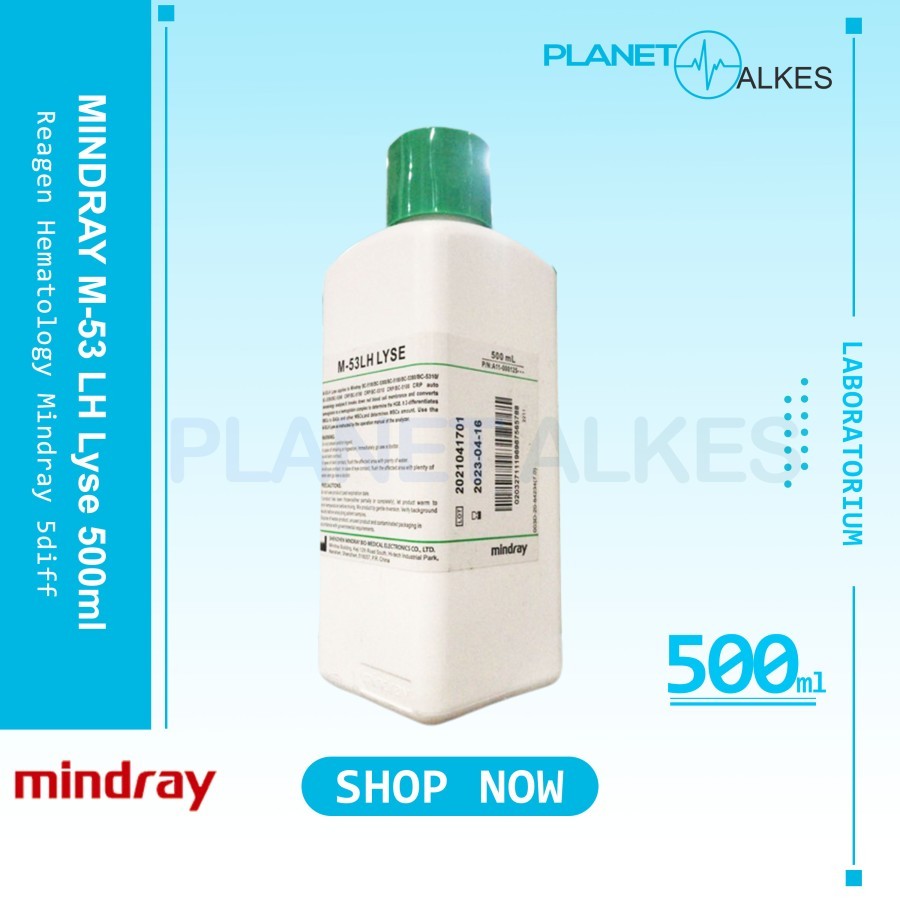 Reagen Hematology LH Lyse M53 Mindray 500ml / Reagen 5diff Mindray M-53 LH Lyse 500ml