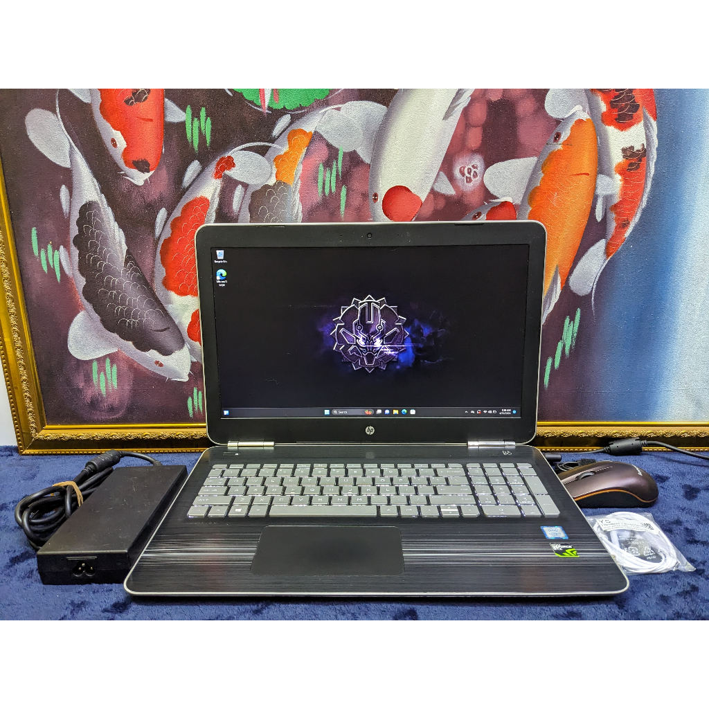 Laptop Gaming HP Pavilion 15 Core i7 7700HQ Nvidia GTX 1050 Ti 16/512 Slim Mulus