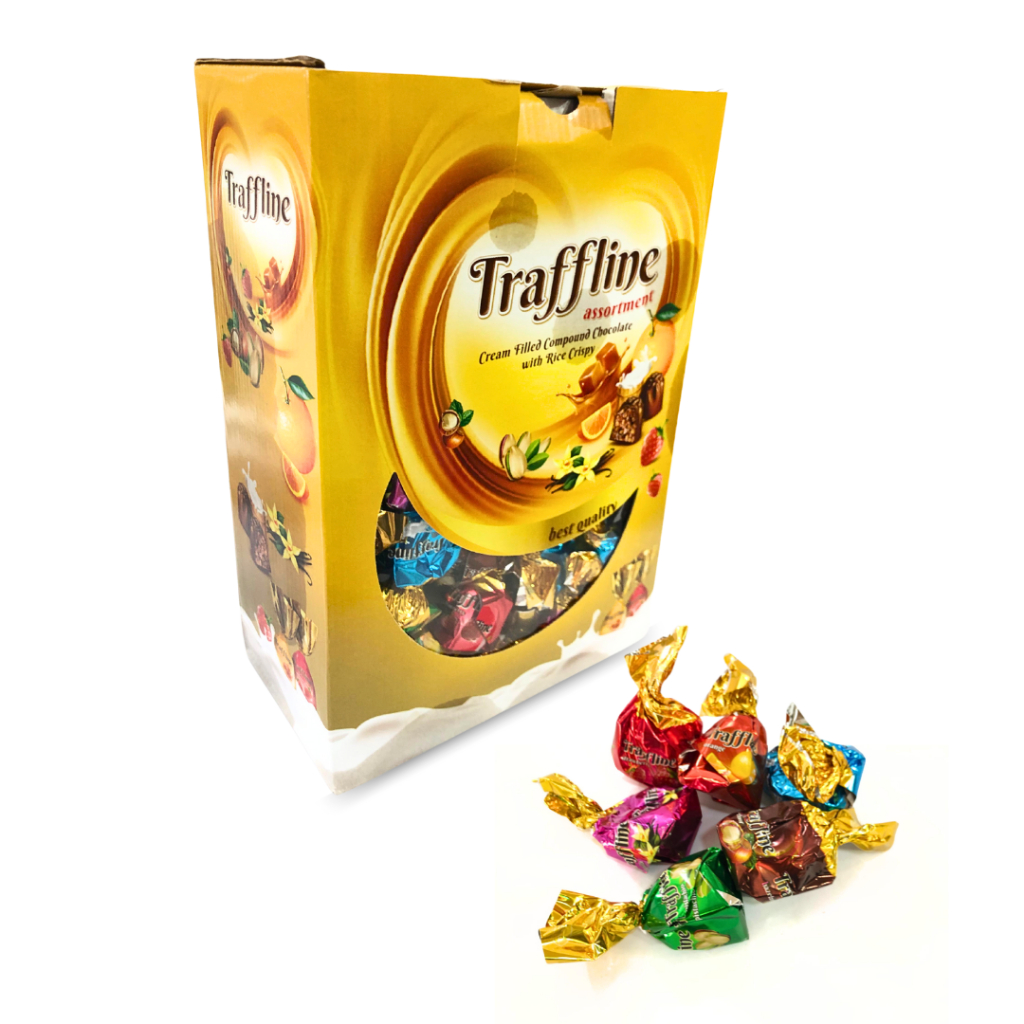 

Coklat Traffline Mix 2kg | Coklat Turki Mix Rasa | Cokelat Bulat | Cemilan Manis | Oleh Oleh Haji