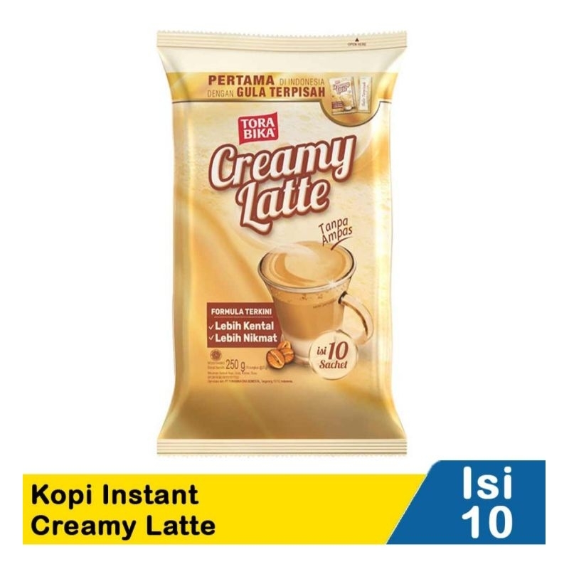 

Torabika Creamy Latte Kopi Instan [25 gr x 10s] 1 Renceng