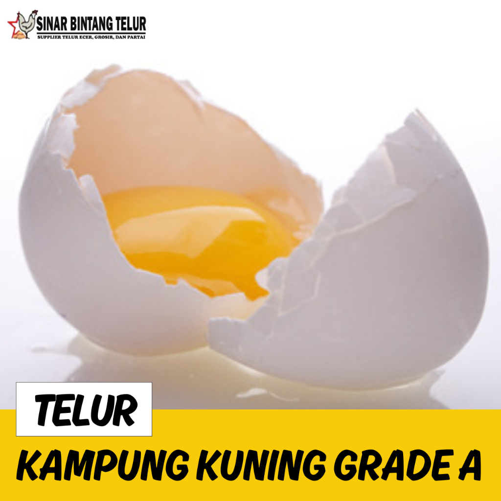 

TELUR AYAM KAMPUNG KUNING GRADE A /BUTIR