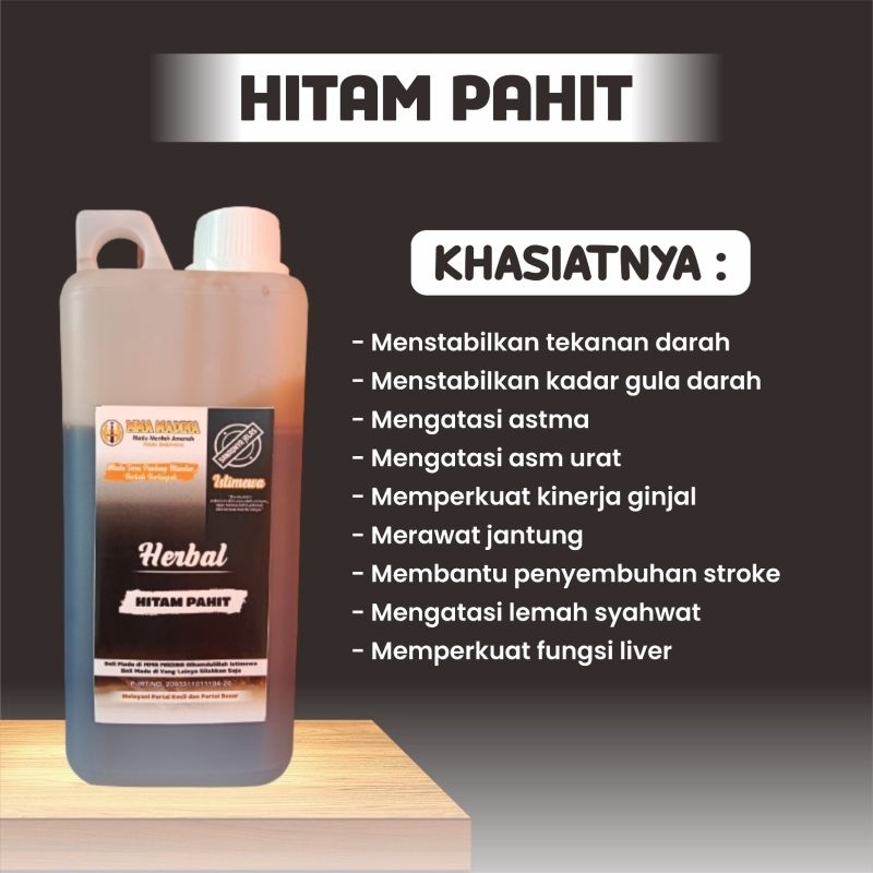 

Madu herbal hitam pahit