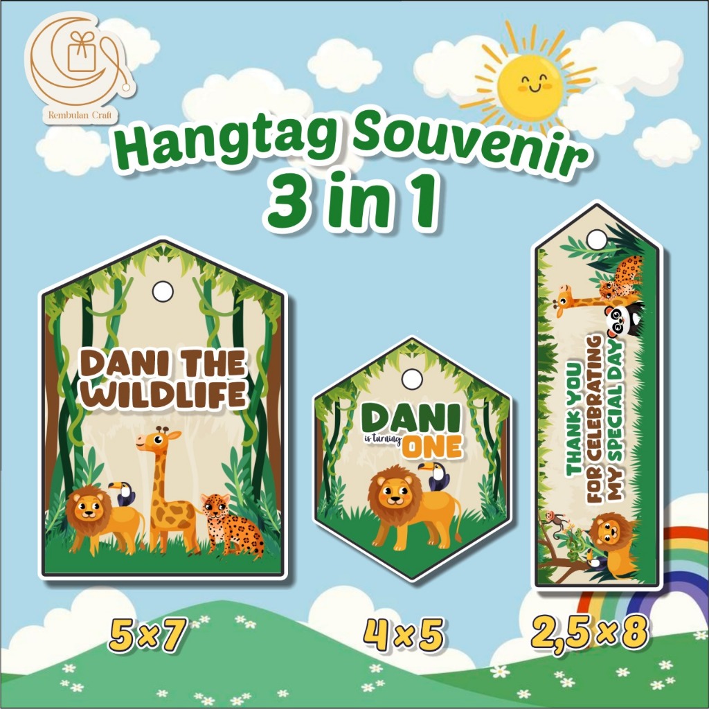 

HANG TAG 3 MOTIF/HANGTAG ULTAH/HANG TAG CUSTOM
