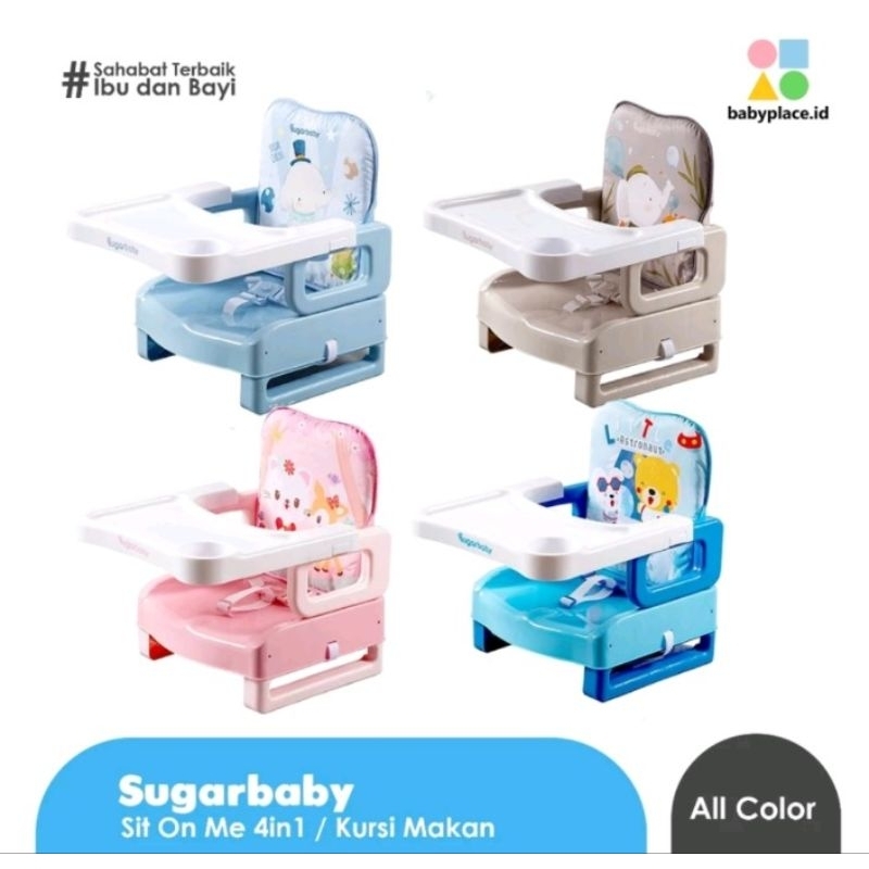 Sugar Baby Kursi Makan 4in1/Sugar baby kursi makan Anak /kursi makan baby /Sit on me