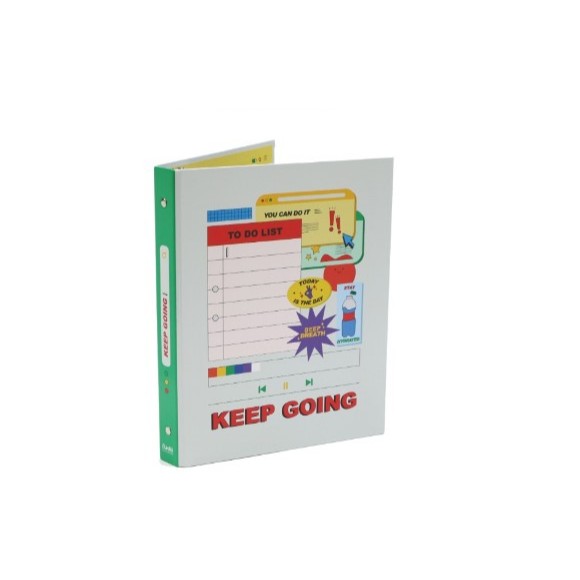 

(Original) Gramedia Pekanbaru - Bantex Binder B5 Fancy : Keep Going