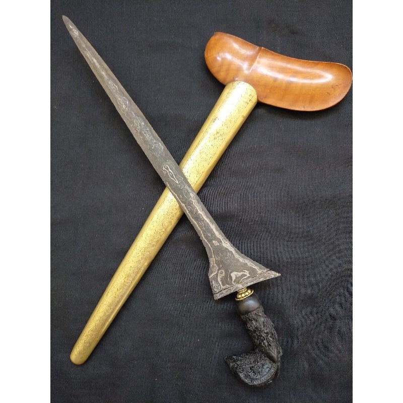 Keris Tilam Upih Pamor Wos Wutah Tangguh Mataram Wingit Istimewa