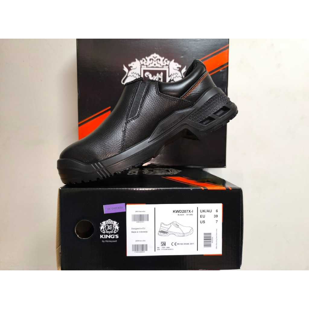 Safety shoes / Sepatu safety Kings KWS 207 X slip-on