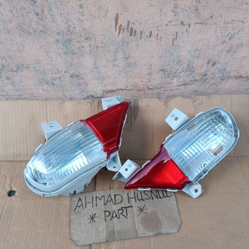 lampu bemper bumper belakang pajero sport original