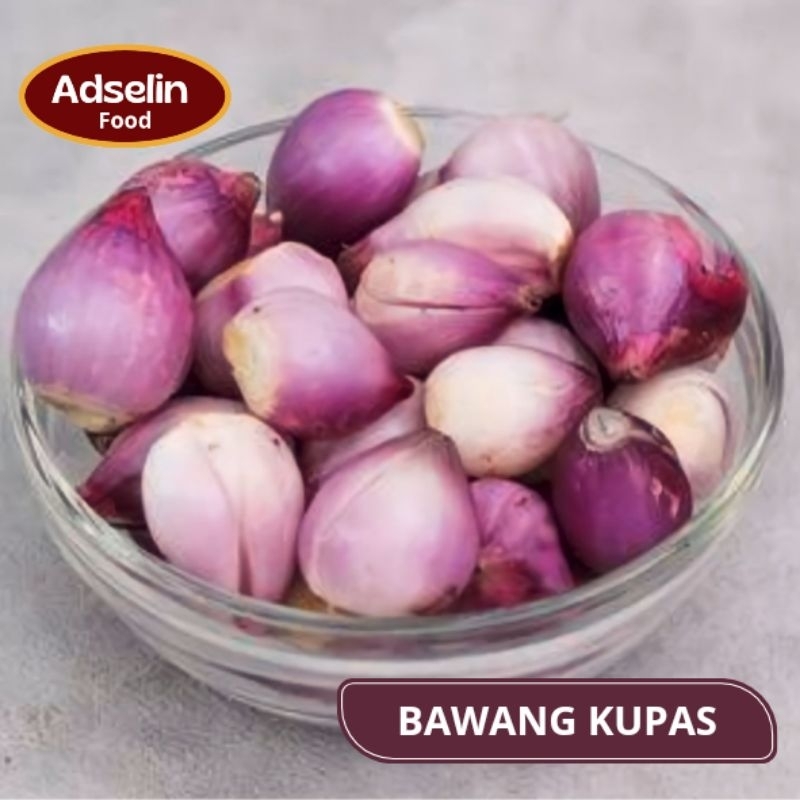 

Bawang Merah Kupas 100gr Sayur Super Kirim Instan