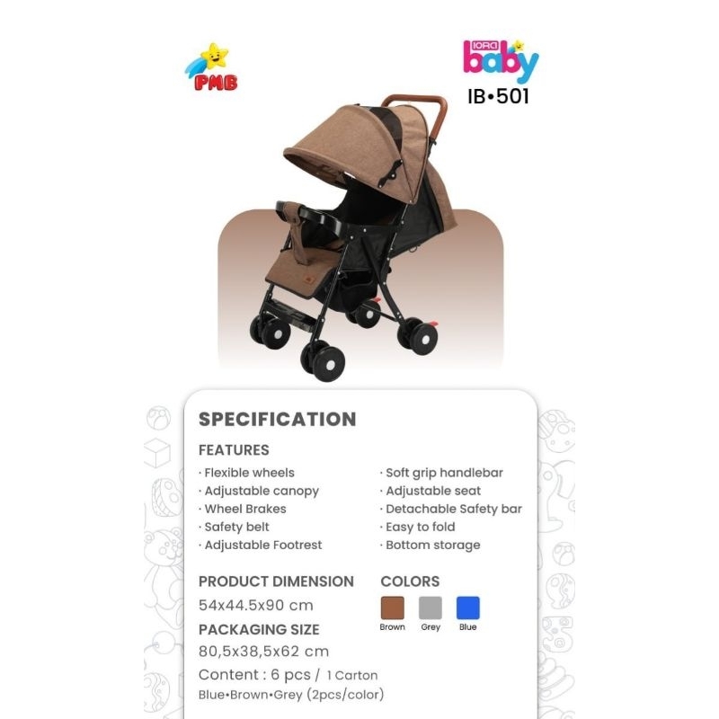 kereta bayi anak pmb IB-501