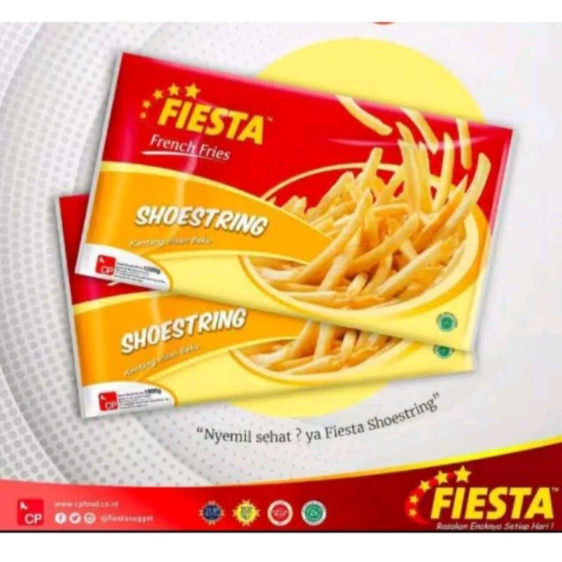 

FIESTA SHOESTRING STIK KENTANG FROZEN