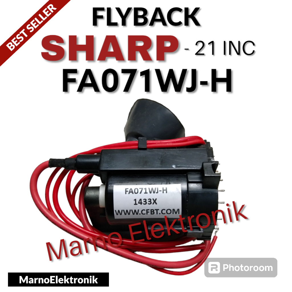 PLAYBACK FLYBACK TV SHARP 21 INC FA071WJ-H FA071WJH ASLI ORIGINAL ORI