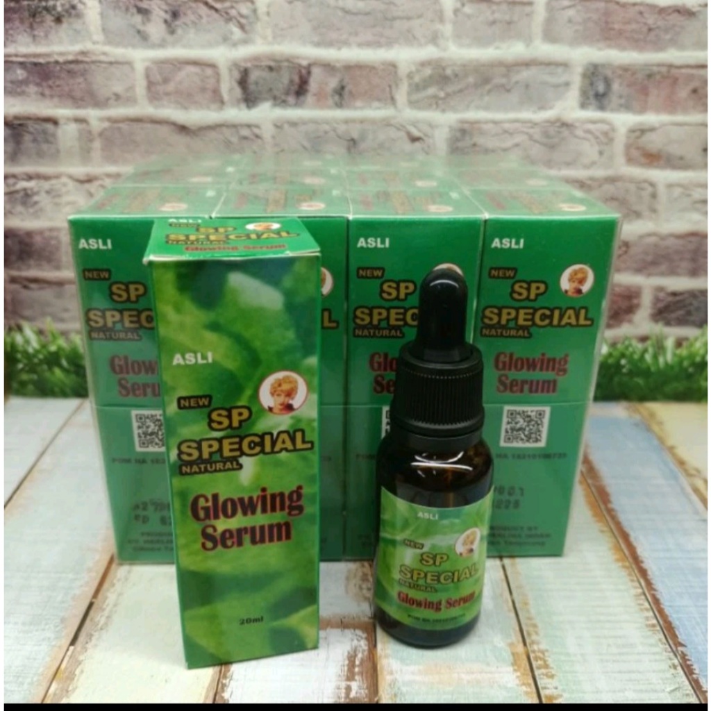 Serum SP Hijau 20 ml Glowing BPOM
