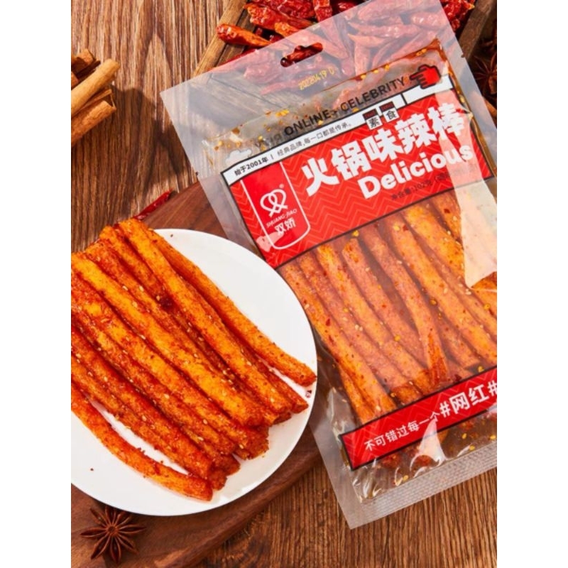 

(HALAL)Snack Latiao Delicious 102gram/Latiao Shuang Jiao Halal/Latiao