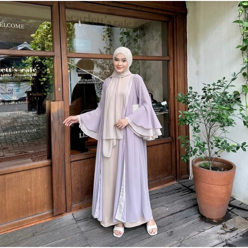 outer abaya / outer turkey by disathelabel