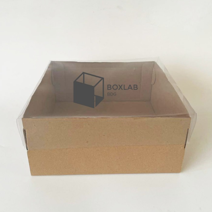 

Box Mika 22x22x10 cm, Box Cake, Kotak Kue, Packaging CM 222210