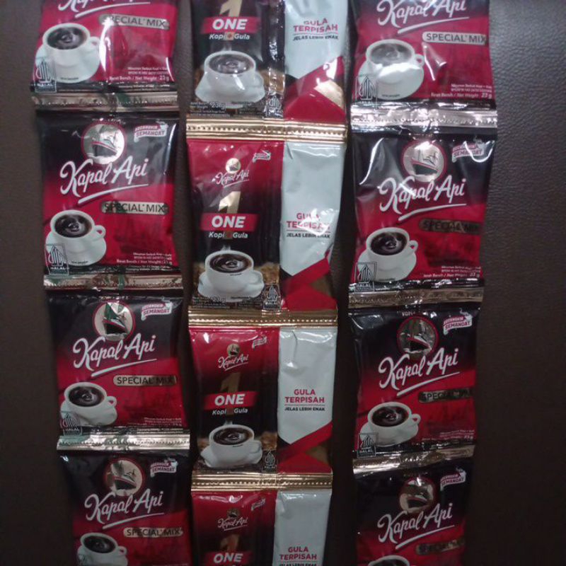 

Kopi Kapal Api isi 10 sachet