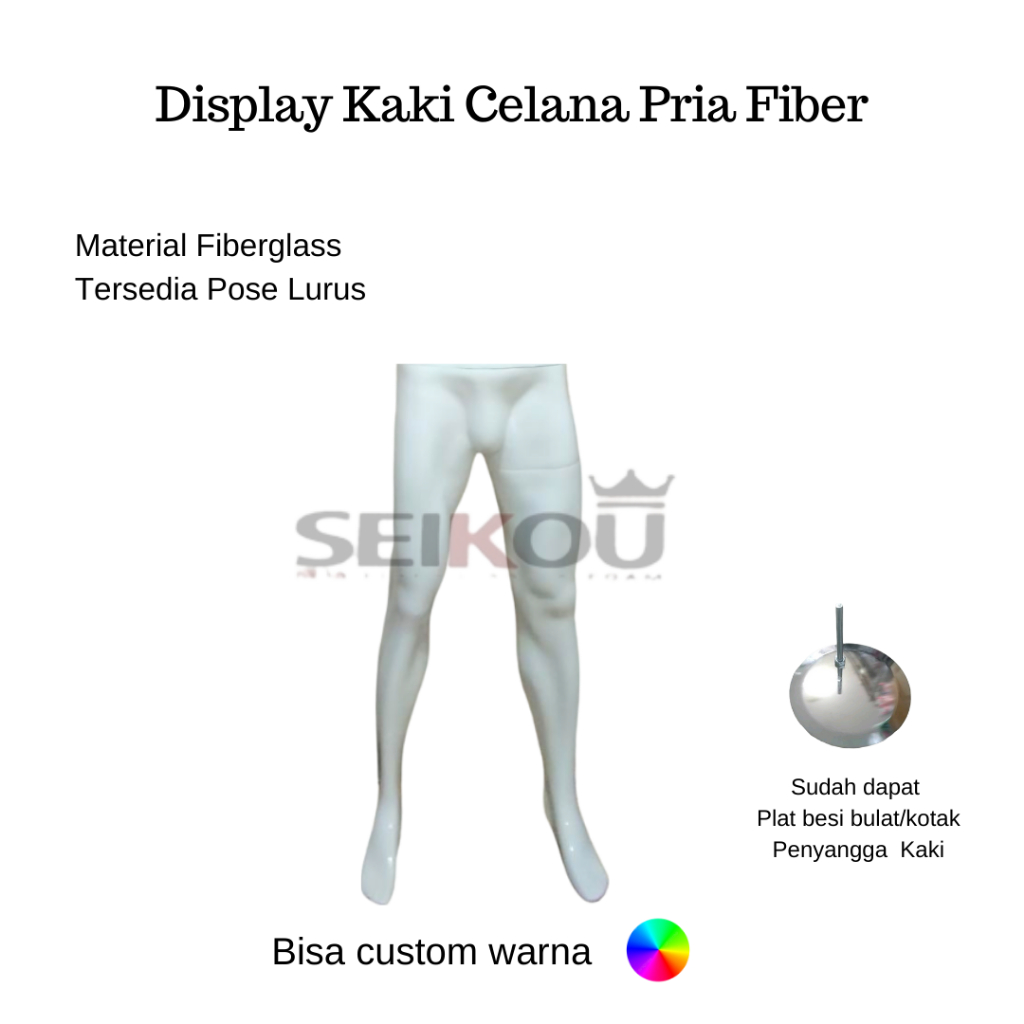 SEIKOU MANEKIN - Manekin Patung Display Kaki Celana Panjang