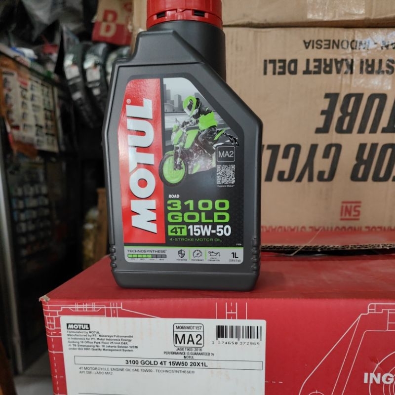 oli motul gold 3100 15w50 1 liter