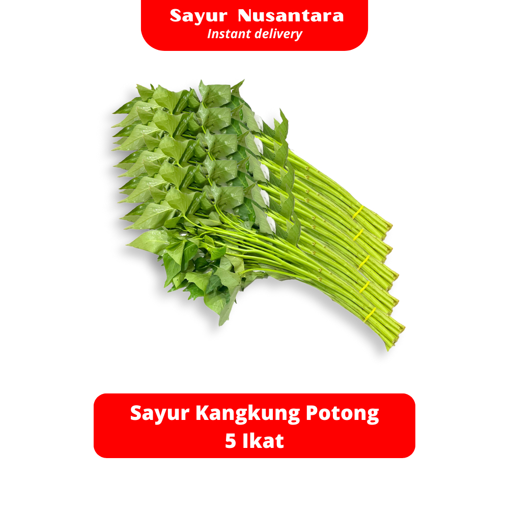 

Sayur Kangkung Potong 5 Ikat Kecil - Sayur Nusantara