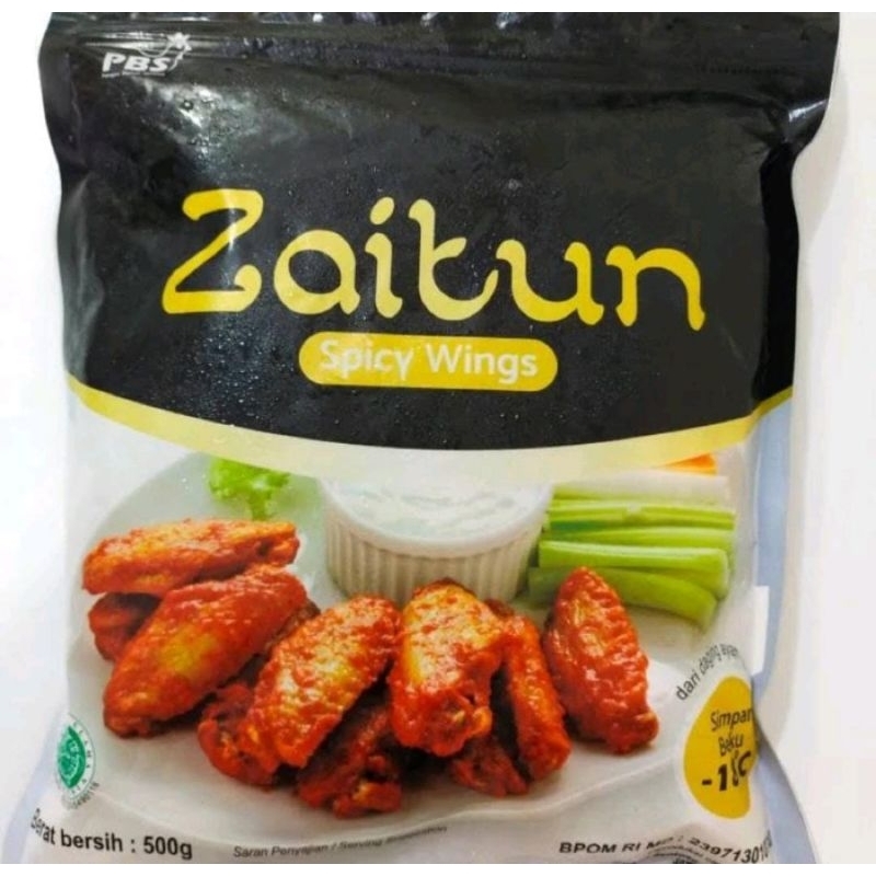 

Zaitun Spicy Wing 500gr