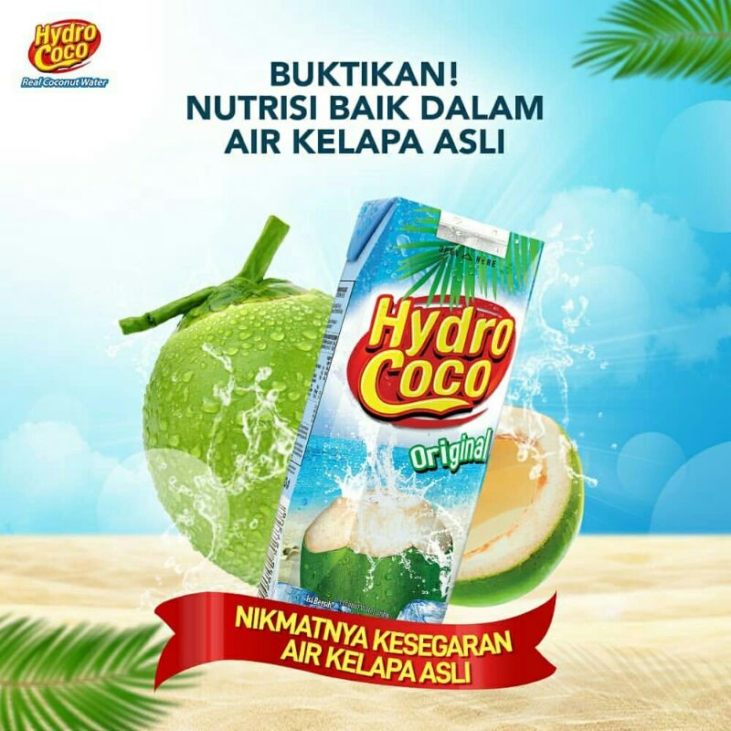 

Hydro Coco 330 Ml Pengganti Cairan Tubuh