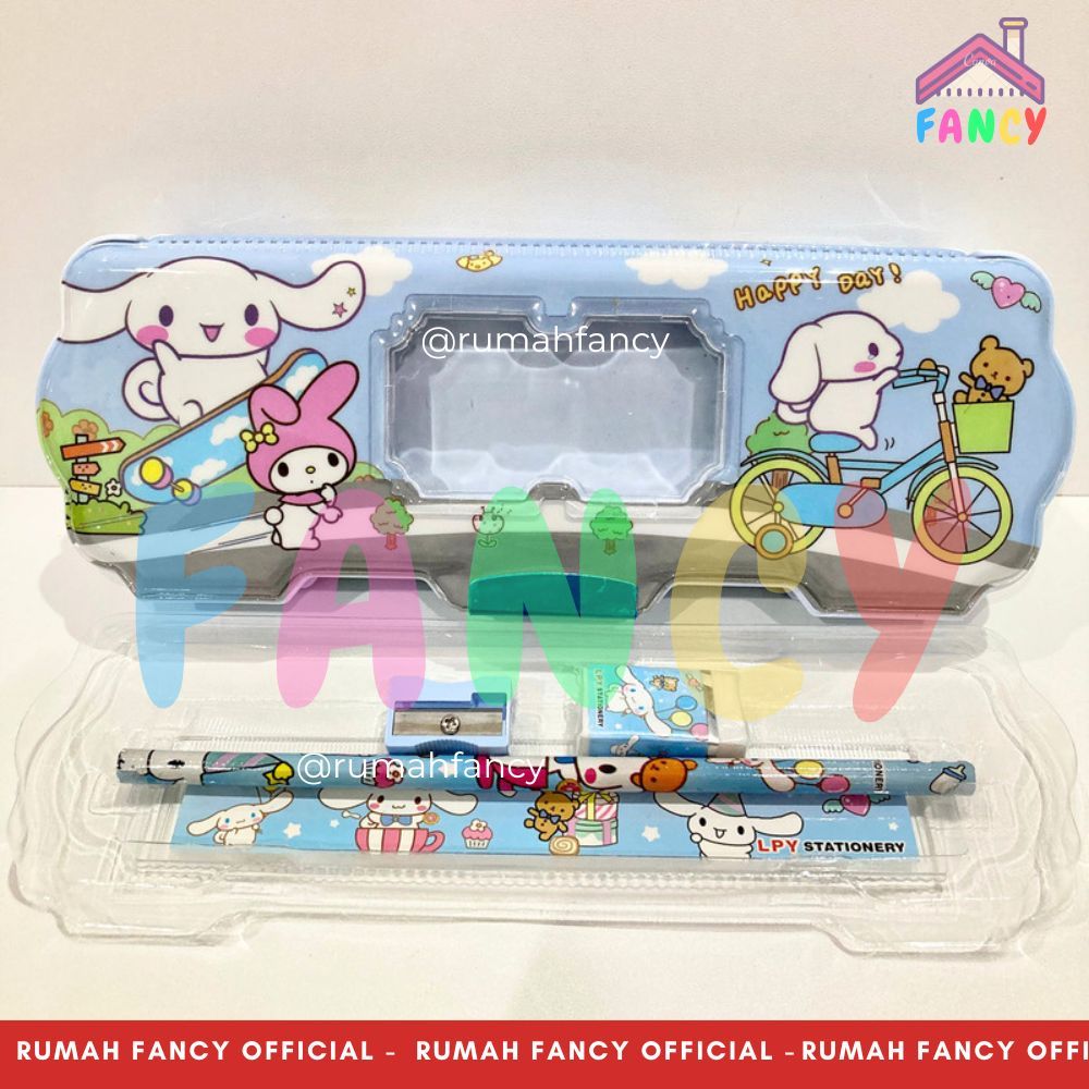 

HJK [FREE BUBBLEWRAP] TEMPAT KOTAK PENSIL MAGNET GLITTER LPY 66-57 Motif Melodi / Cinamon / KUROmoi