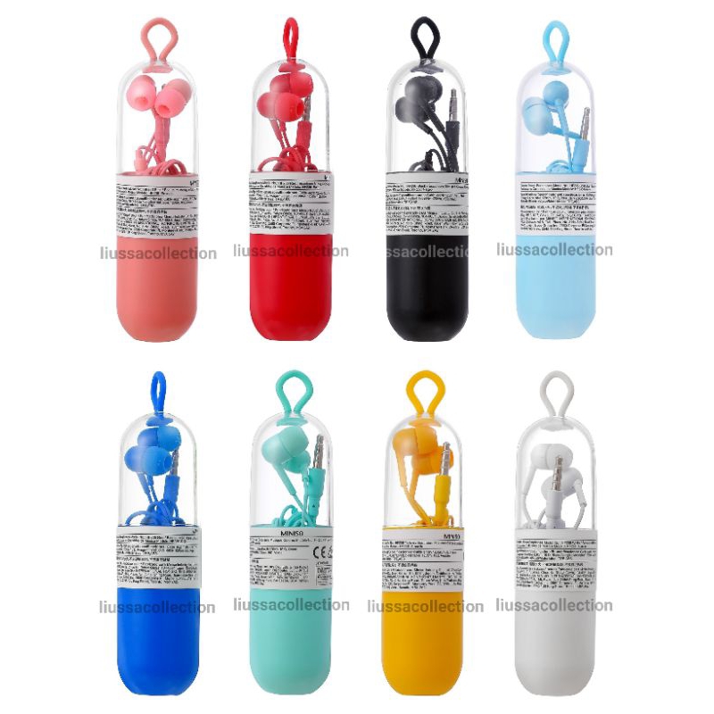 Earphones Miniso - Colorful Music Earphones