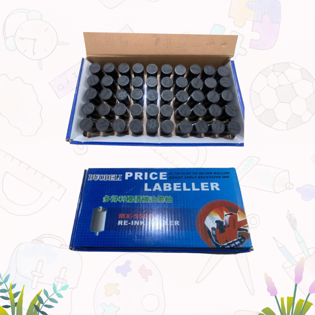 

INK ROLLER 18MM / REFILL TINTA LABEL HARGA 18MM
