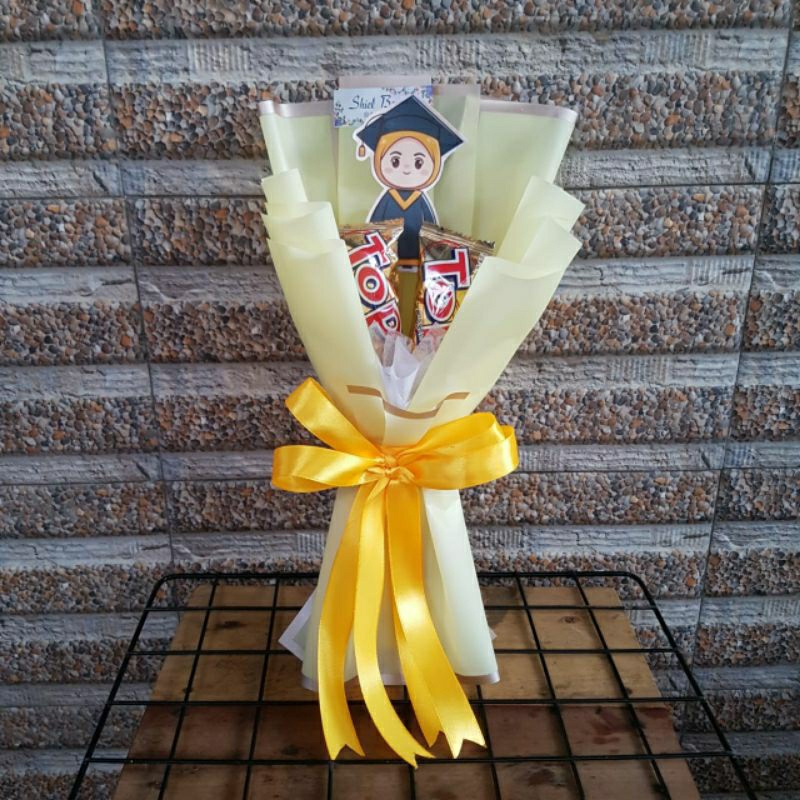 

Buket snack / buket wisuda / buket ultah