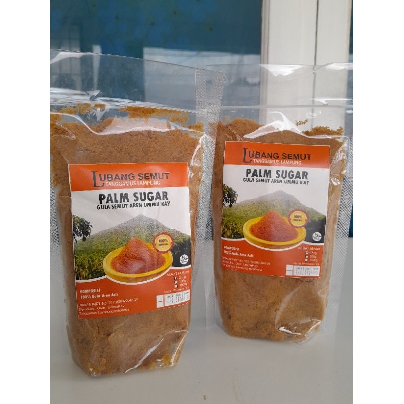 

PALM SUGAR (GULA SEMUT AREN 100% ASLI) 250GR - UMMU KAY