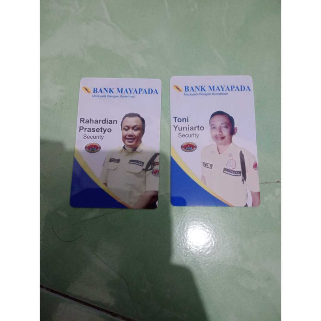 

id card 1 sisi / 2 sisi