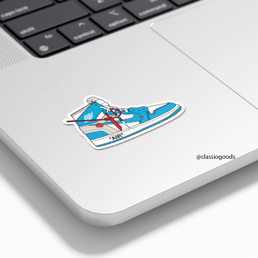 Sticker Tempel "Nike Air Jordan x OFF White"